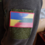 Нашивка прапор Литва - Україна