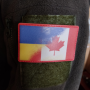 Нашивка прапор Канада - Україна