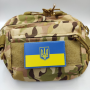 Нашивка Прапор України з гербом 50*80 мм