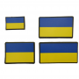 Нашивка Флаг Украины с оливковым ободком 50*80 мм