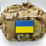 Шеврон флаг Украины олива 50*70 мм