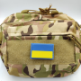 Нарукавный знак флаг Украины голубой 30*45 мм