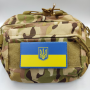 Нашивка Прапор України з гербом 50*90 мм