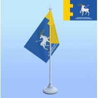 Прапорець на підставці 123 бригада ТРО