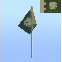 Прапорець на паличці 128 бригада ТРО