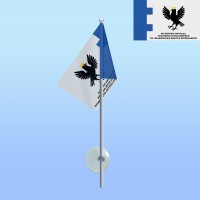 Прапорець з присоскою 102 бригада ТРО