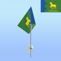 Прапорець з присоскою 111 бригада ТРО