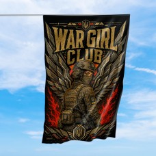 Оригінальний прапор War Girl Club