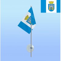 Прапор з присоскою Івано-Франківськ