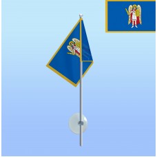 Прапор з присоскою Київ