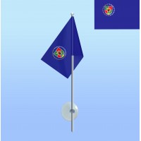 Прапор з присоскою Луганська область