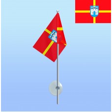 Прапор з присоскою Житомирська область