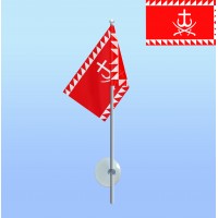 Прапор з присоскою Вінниця