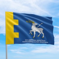 Флаг 123 бригада ТрО ВСУ