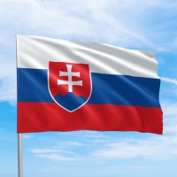 Флаги стран мира Словакия