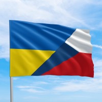 Флаги стран мира Чехия - Украина