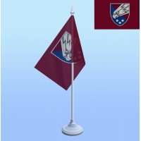 Настільний прапор 25 окремої повітряно-десантної бригади Січеславської ДШВ ЗСУ