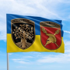 Прапор ВІКНУ Військовий інститут Київського національного університету імені Тараса Шевченка