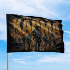 Прапор Can`t avoid the karma