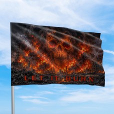Прапор Let it burn