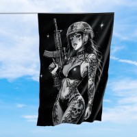 Авторський прапор Bad girl