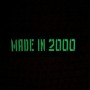 Шеврон Made in 2000 Laser Cut чорний