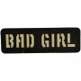 Шеврон Bad girl Laser Cut чорний