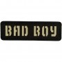 Шеврон Bad boy Laser Cut черный 