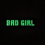 Шеврон Bad girl Laser Cut чорний