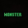 Шеврон Monster Laser Cut черный 