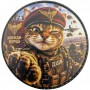 Шеврон Кіт-десантник ДШВ