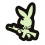 Шеврон сержант Зайчик (Playboy) чорний