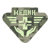 Шеврон Медик пиксель