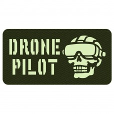 Шеврон Drone pilot олива