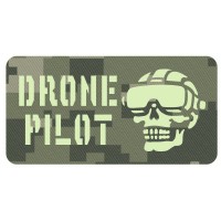 Шеврон Drone pilot пиксель