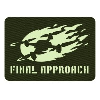 Шеврон Final Approach олива