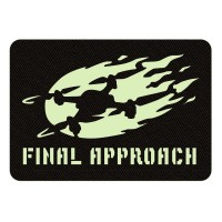 Шеврон Final Approach черный