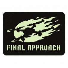 Шеврон Final Approach чорний
