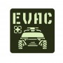 Шеврон EVAC олива