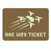 Шеврон One way ticket койот