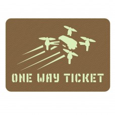 Шеврон One way ticket койот