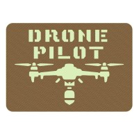 Шеврон Drone pilot Mavic койот