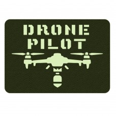 Шеврон Drone pilot Mavic олива