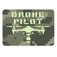 Шеврон Drone pilot Mavic піксель