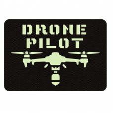 Шеврон Drone pilot Mavic чорний