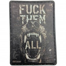 Шеврон Fuck them all паща