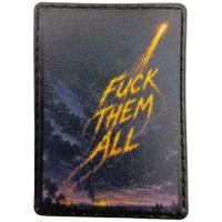 Шеврон Fuck them all снаряд