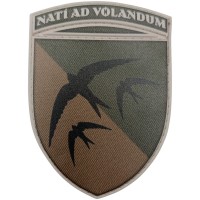 Шеврон ЗСУ 203 навчальна авіаційна бригада Nati Ad Volandum Народжені літати