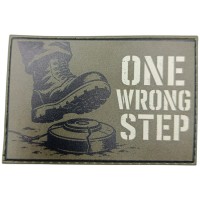 Шеврон One wrong step