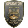 Шеврон You can run but you can`t hide